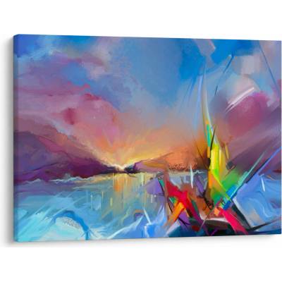Obraz - Západ slunce, jednodílný 70x50 cm