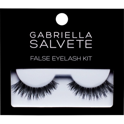 Gabriella Salvete False Eyelash Kit umelé mihalnice typ Basic Black