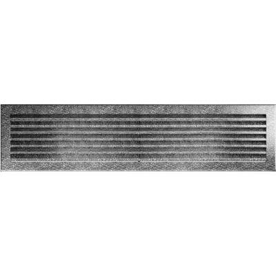 Kratki Mriežka FRESH 170 x 700 mm čierno-strieborná