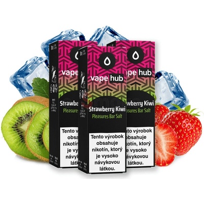 VapeHub Salt Strawberry Kiwi 3 x 10 ml 10 mg