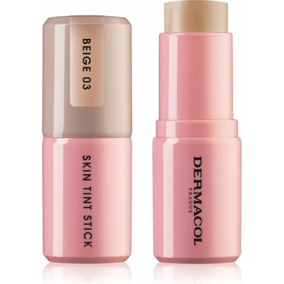 Dermacol Lehký hydratační make-up v tyčince skin tint Stick 03 Beige 15 g