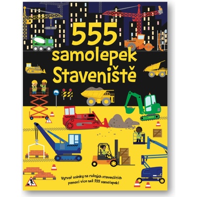 555 samolepek staveniště