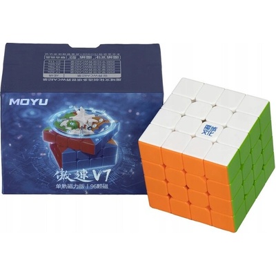 AoSu V7 4x4 (MoYu) rubikova kocka pre speedcubing Variant: Single Track