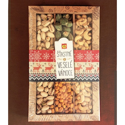 IBK TRADE Mix ochucených ořechú a kukuřice 490 g