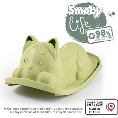 Smoby Houpačka Life kočička zelená