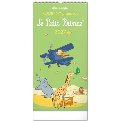 NOTIQUE Rodinný plánovací nástěnný Malý princ 21 × 42 cm 2027