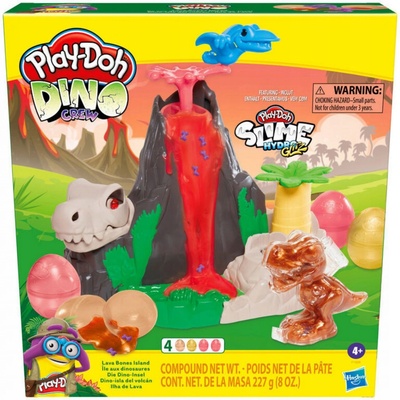 Play-Doh Ostrov dinosaurů sopkou F1500