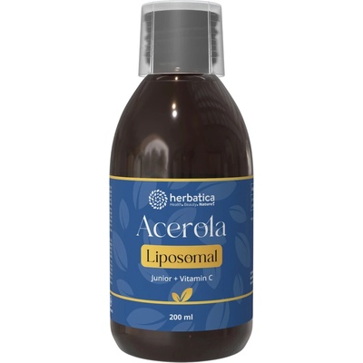 Herbatica Lipozomálny Vitamín C & Acerola Extrakt Junior 200 ml
