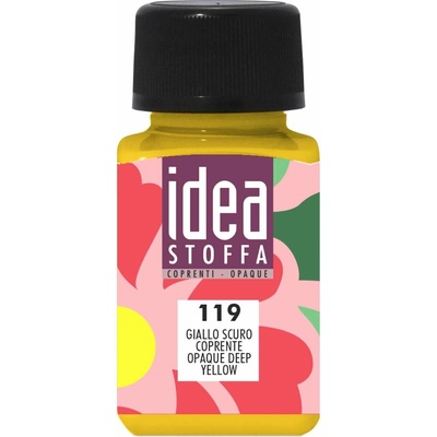 Maimeri Idea Stoffa farba na textil 60 ml krycia tmavožltá
