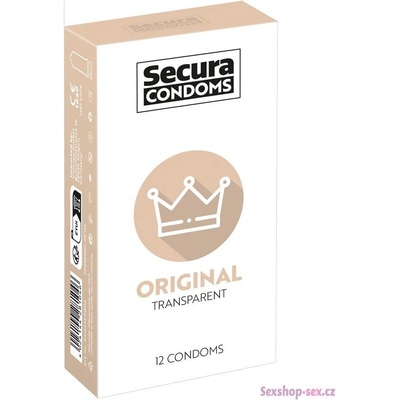 Secura Original Transparent 12 ks
