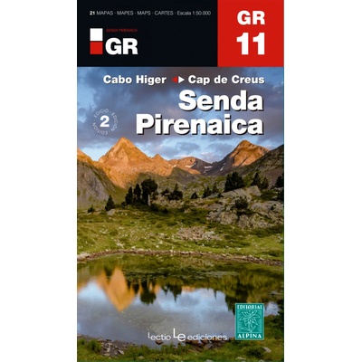 Editorial Alpina soubor map GR 11 Senda Pirenaica – Hledejceny.cz