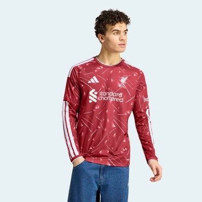 adidas Liverpool FC Home Long Sleeve 2026/27 červená