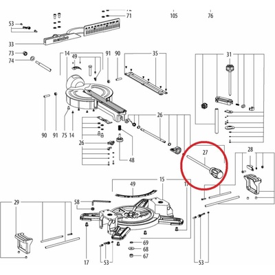 METABO 316073960 rukojeť pro KGS 216 M 316073960 – Hledejceny.cz