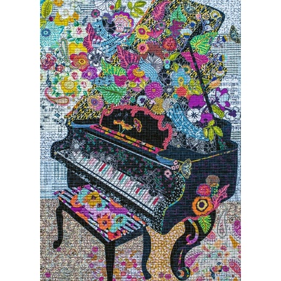 HEYE Quilt Art: Klavír 1000 dílků