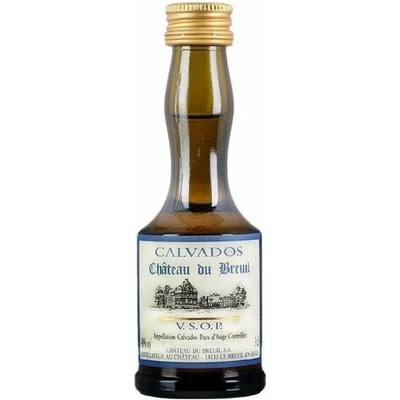 Calvados Chateau du BREUIL VSOP 40% 0,03 l (holá láhev)