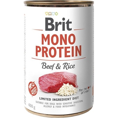Brit Adult Mono Protein Beef & Rice 400 g