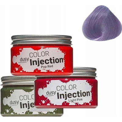 Dusy Tónovací přípravek na vlasy Professional Color Injection SVĚTLE FIALOVÁ 115 ml