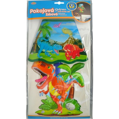 Detská nástenná 3D lampa T‑Rex