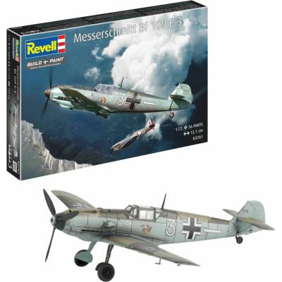 Revell Plastic ModelKit letadlo 03781 Messerschmitt Bf109E-3 (1:72)