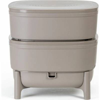 Vermikompostér Plastia 38 x 38 x 38 cm taupe