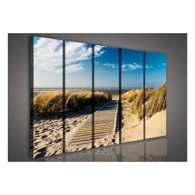 Obraz na plátne viacdielny - OB3370 - Pláž 150cm x 100cm - S9