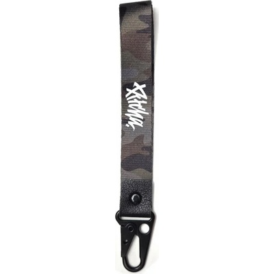 Snúrka na krk PITCHA LOGO short camo/white