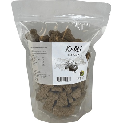 Bohemia Pet Food BOHEMIA Krůtí suchary 750 g