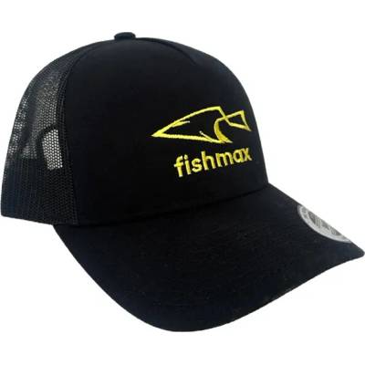 FISHMAX s logom Čierna Žltá
