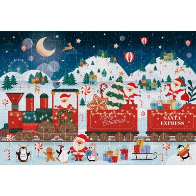 Interdruk Vianoce Santa Express 250 dielov