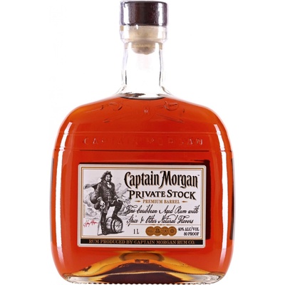Captain Morgan Private Stock 40% 1 l (holá láhev)