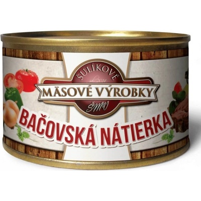 Šulíkové mäsové výrobky Bačovská nátierka 180 g