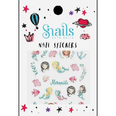 Snails Nálepky na nehty Mermaids