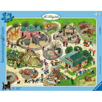 RAVENSBURGER Návšteva Zoo 30 dielov