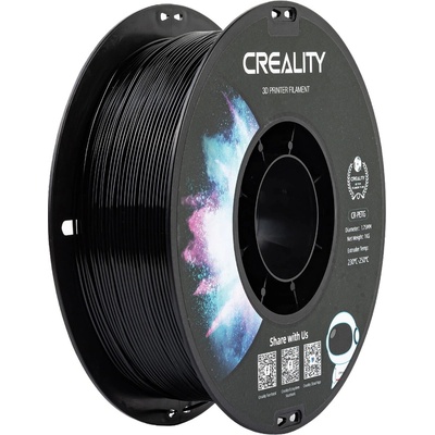 Creality PETG 1,75mm 1 kg Čierny CR-PETG Black