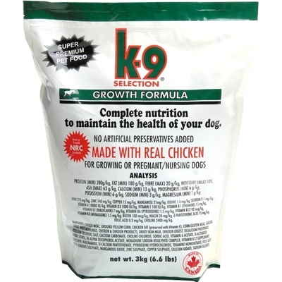 K-9 Selection Growth Formula 1 kg