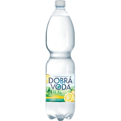Dobrá voda ochucená citron jemně perlivá 6 x 1,5 l