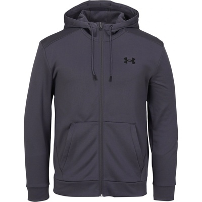 Under Armour Armour Fleece FZ Hoodie šedá