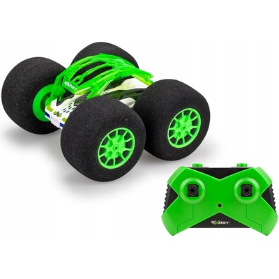 Dumel Auto na dálkové ovládání, zelené, jezdící, 1:16, se světelnými efekty