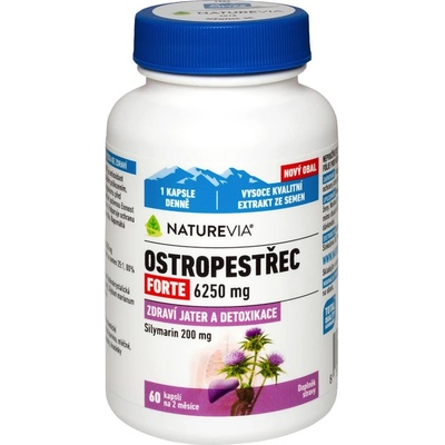 Swiss NatureVia Pestrec forte 60 kapsúl