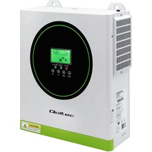 Qoltec Hybridní solární invertor pro autonomní provoz 1500W 100A 12V MPPT Sinus Možnost Wi-Fi Účiník 1,0