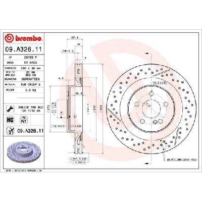 BREMBO 09.A326.11