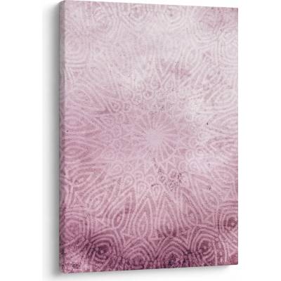 Obraz - Mandala v ružovej stene, jednodielny 50x70 cm