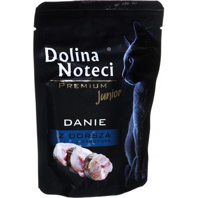 Dolina Noteci Premium treska se sardinkami Junior 85 g
