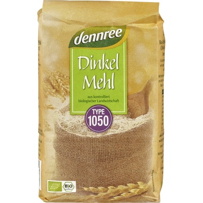 Dennree bio Mouka špaldová typ 1050 1 kg