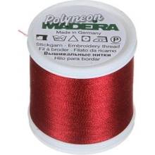 Vyšívací nitě PES Madeira Polyneon (400m) barva 1782 light burgundy