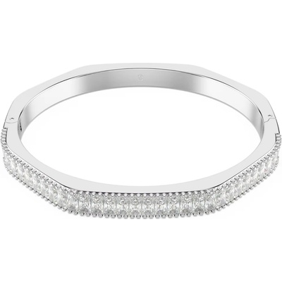 Swarovski oslnivý pevný náramek Matrix 572062 17 cm