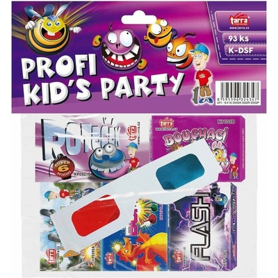 TARRA pyrotechnik Dětský set PROFI KID'S PARTY obsahuje 93 ks 30/1 Čína K-DSF