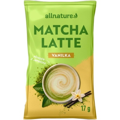 Allnature Matcha Latte Vanilka 17 g