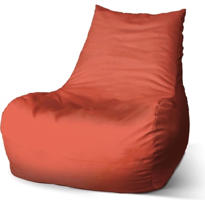 Sablio sedací vak Bean Paprika 60 x 70 x 70 cm