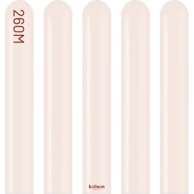 Kalisan Balloons Modelovací balonky pudrově růžové, Standard Pink Blush 260M –